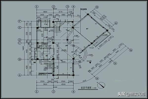 8.3米X14.6米三層現(xiàn)代風別墅設計圖，具有超高顏值，五間臥室，布局合理，三層房屋精選！