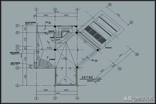 8.3米X14.6米三層現(xiàn)代風別墅設計圖，具有超高顏值，五間臥室，布局合理，三層房屋精選！
