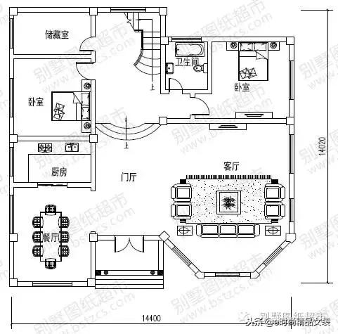 七套鄉村別墅設計圖，外觀時尚美觀，造價經濟實惠，快來選一套吧！
