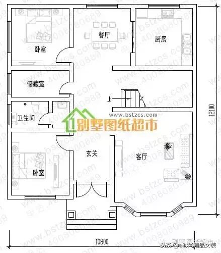 七套鄉村別墅設計圖，外觀時尚美觀，造價經濟實惠，快來選一套吧！