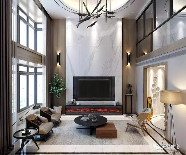 現代風別墅設計圖，外觀設計簡潔而不簡單，方正實用，帶來大大的生活享受