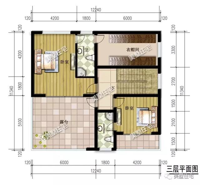 現代風別墅設計圖，外觀設計簡潔而不簡單，方正實用，帶來大大的生活享受