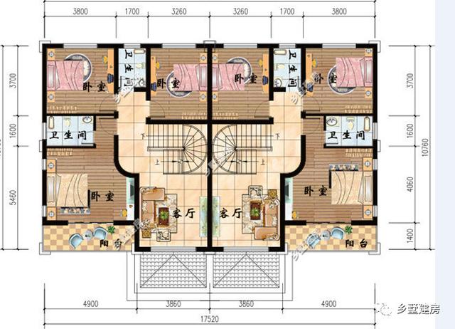 四層農村自建房設計圖，精致又美麗