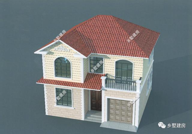 一款很適合用來當作周末度假的典雅別墅，設計優美，簡約大氣