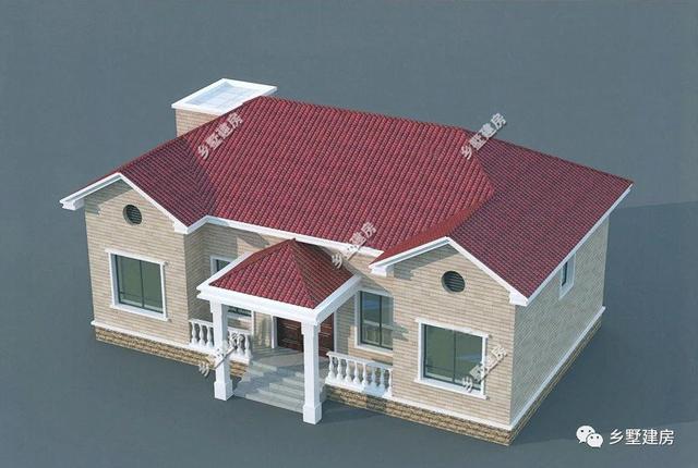 一款很適合用來當作周末度假的典雅別墅，設計優美，簡約大氣