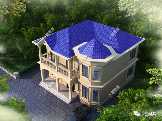 一款很適合用來當作周末度假的典雅別墅，設計優美，簡約大氣