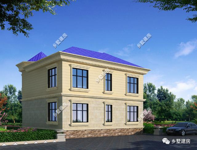 一款很適合用來當作周末度假的典雅別墅，設計優美，簡約大氣