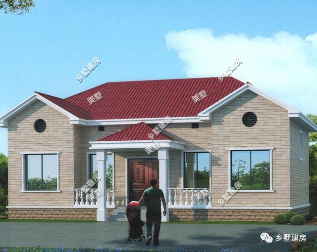 一款很適合用來當作周末度假的典雅別墅，設計優美，簡約大氣