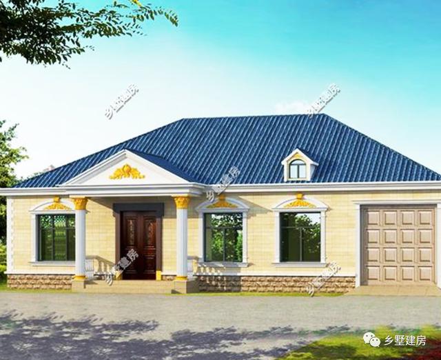 一款很適合用來當作周末度假的典雅別墅，設計優美，簡約大氣