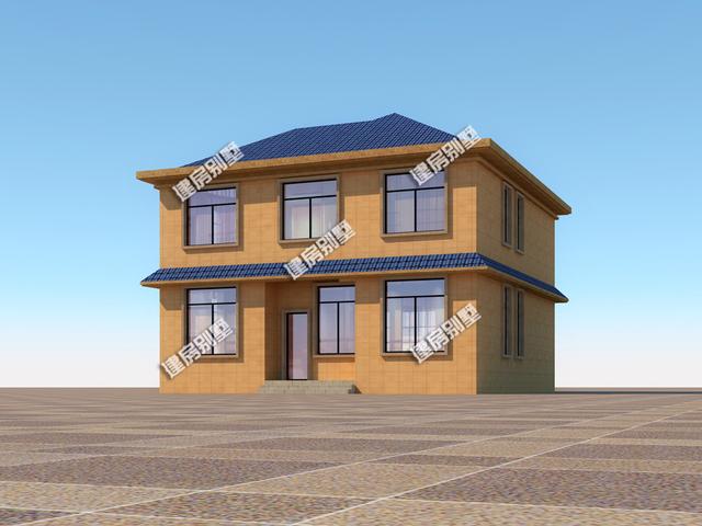 二層自建房設計圖，11.74x12.9米，帶堂屋設計，足夠滿足需要