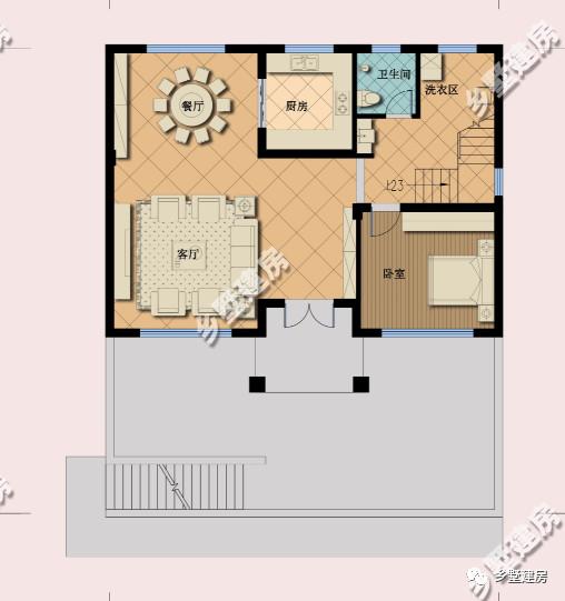 兩款為農村自建房量身定制的別墅設計圖，很適合在農村建的小別墅