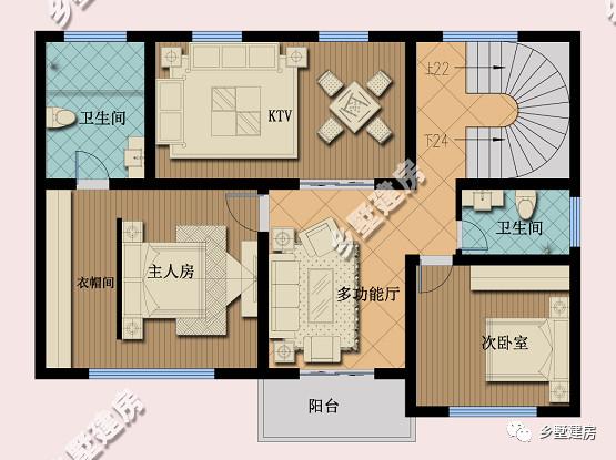 推薦兩款別墅設計圖，還帶有車庫的哦，超級實用