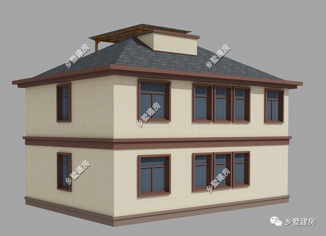 推薦兩款別墅設計圖，還帶有車庫的哦，超級實用