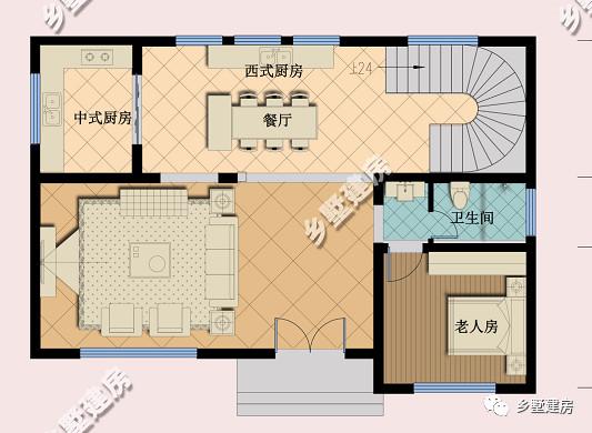 推薦兩款別墅設計圖，還帶有車庫的哦，超級實用