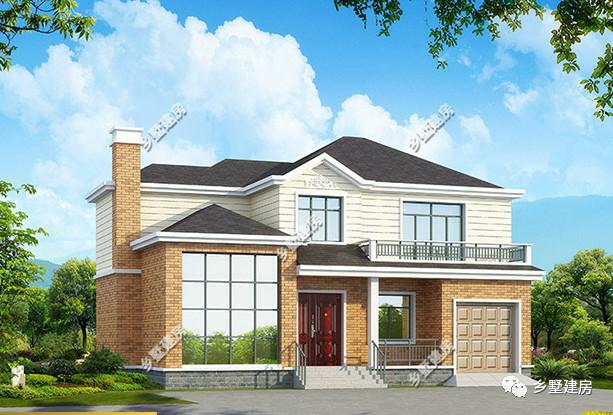 推薦兩款別墅設計圖，還帶有車庫的哦，超級實用