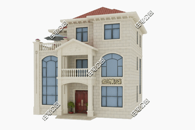 農村歐式別墅設計圖，106平6室2廳，這樣的戶型很多人都喜歡