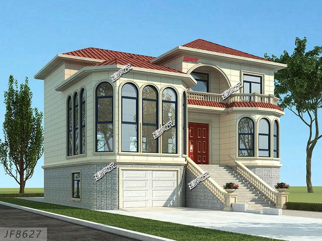 三層別墅設計圖，漂亮大氣，建一棟，讓別人羨慕去吧