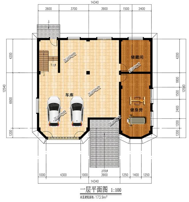 三層別墅設計圖，漂亮大氣，建一棟，讓別人羨慕去吧