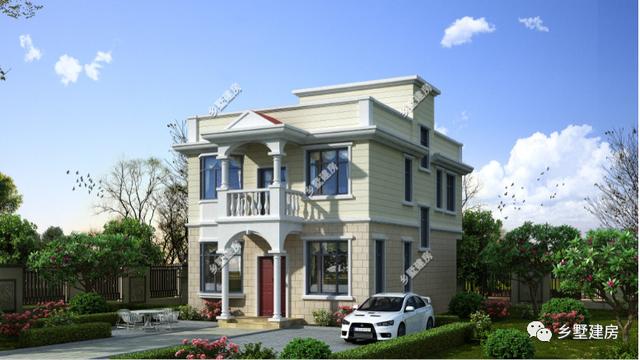 二層農村自建房小戶型設計圖，適合小宅基地的家庭建造