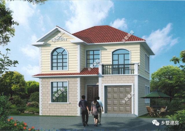 二層農村自建房小戶型設計圖，適合小宅基地的家庭建造