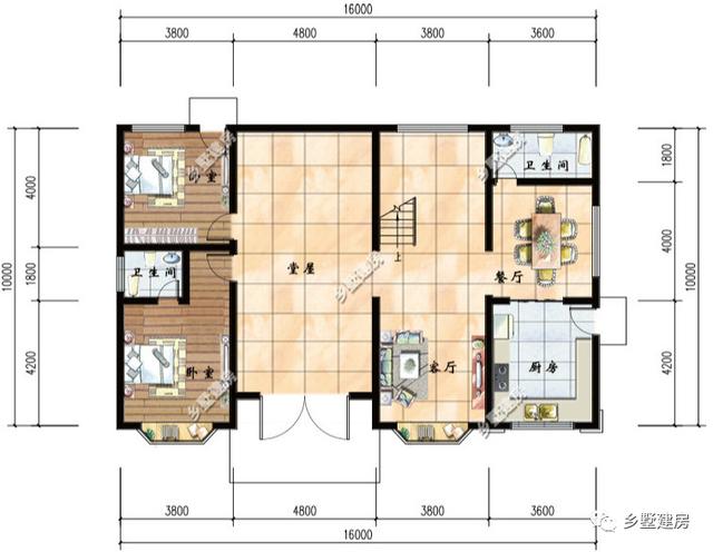 兩款二層農(nóng)村自建房，一款現(xiàn)代簡(jiǎn)約風(fēng)，一款田園風(fēng)，50萬(wàn)就能蓋出100萬(wàn)的效果，人人都眼紅！