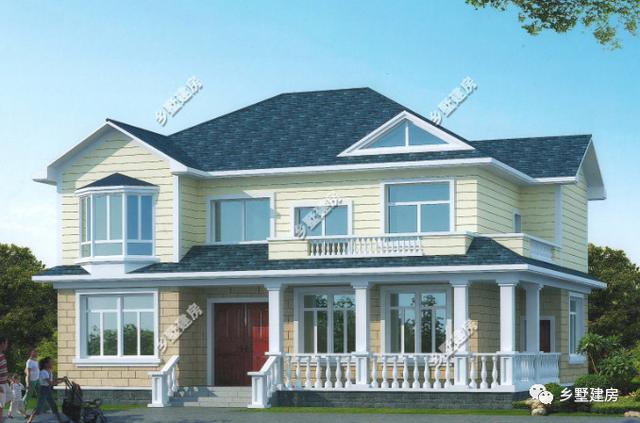 兩款二層農(nóng)村自建房，一款現(xiàn)代簡(jiǎn)約風(fēng)，一款田園風(fēng)，50萬(wàn)就能蓋出100萬(wàn)的效果，人人都眼紅！