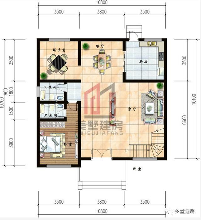 鄉村二層別墅設計圖，舒適便捷，寧靜祥和，你喜歡哪一款？