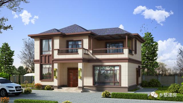 鄉村二層別墅設計圖，舒適便捷，寧靜祥和，你喜歡哪一款？