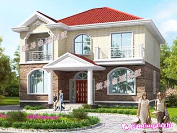 分享兩套二層農村小別墅，外觀相似，都非常的漂亮時尚，房屋內部功能設計實用舒適。