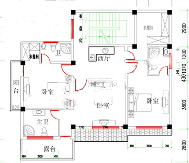 13x13米二層鄉(xiāng)村別墅自建房，帶獨(dú)立小車庫+地下室，實(shí)用美觀，帶有內(nèi)部裝修實(shí)拍圖。