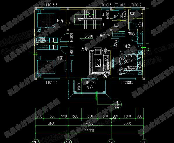 占地100平米三層現(xiàn)代簡約自建房，設(shè)計(jì)簡單大方，帶堂屋+閣樓層，造價(jià)25萬