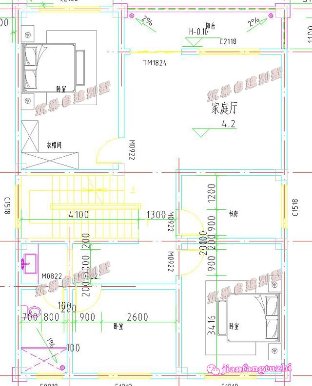 兩套占地100米以內(nèi)的四層農(nóng)村自建房，造價(jià)35萬(wàn)，適合人口較多的家庭建造！