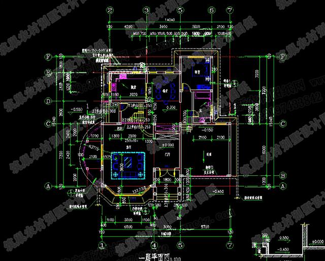 15米×15米復式三層別墅設計圖，布局合理，帶車庫，適合三代同堂居住！