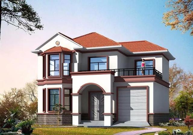 海容模塊傾情打造12.3米X9.4米農(nóng)村二層小別墅，帶堂屋，施工簡(jiǎn)單，造價(jià)22萬(wàn)