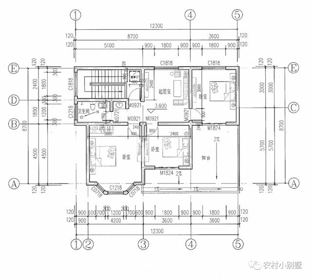 海容模塊傾情打造12.3米X9.4米農(nóng)村二層小別墅，帶堂屋，施工簡(jiǎn)單，造價(jià)22萬(wàn)