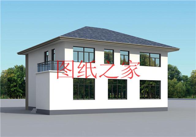 占地160平的農(nóng)村二層別墅，主體造價不到30萬元，經(jīng)濟又實用！