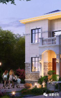 占地126平復式二層農村自建房，帶衣帽房+洗衣房，經濟又實用，不容易過時