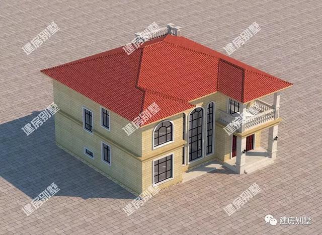 兩款帶堂屋的二層農村自建房，外觀簡約大方，實用，你喜歡哪一款？