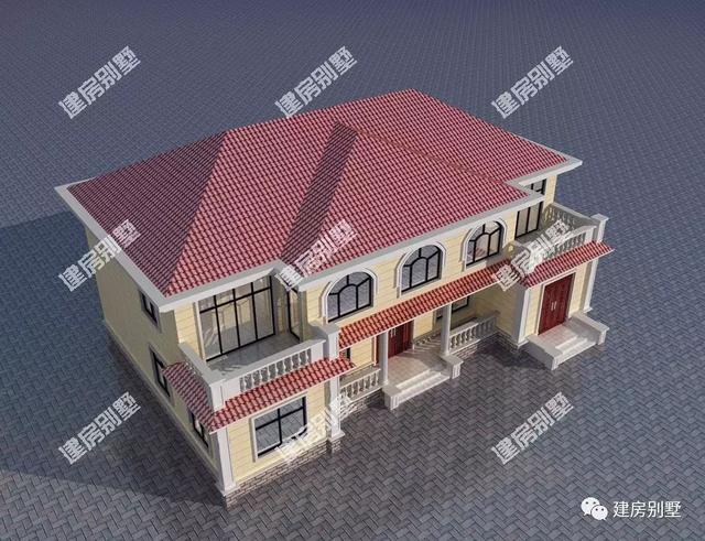 兩款帶堂屋的二層農村自建房，外觀簡約大方，實用，你喜歡哪一款？