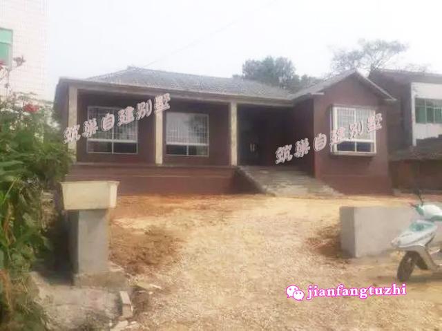 占地140平米小平房自建房，簡單易建，帶農村別墅案例實拍