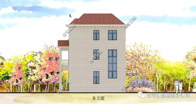 9米×11米三層經典歐式別墅設計圖，精致漂亮，布局合理