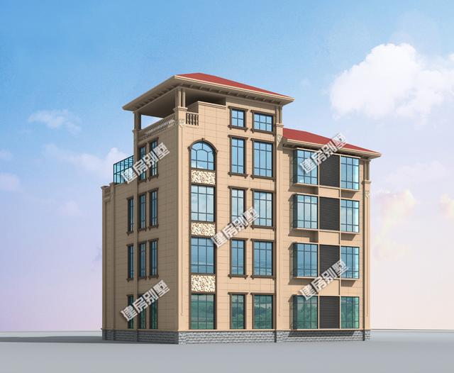 18.1mx15.4m農(nóng)村四層自建房，配備有家庭KTV、健身房、電梯，豪華大氣，算得上是百村心中的第一豪宅了！