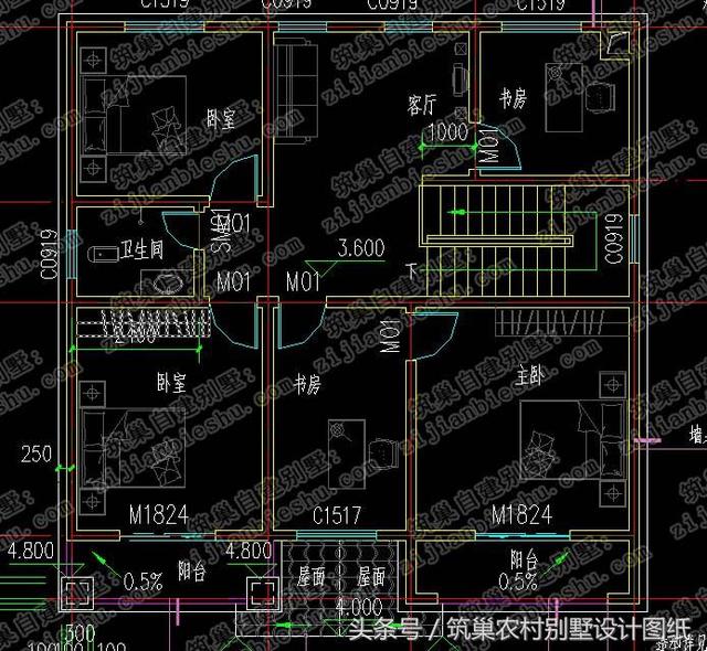 25萬(wàn)左右就能蓋起帶堂屋可放神位的農(nóng)村二層自建房設(shè)計(jì)圖，有你喜歡的嗎？
