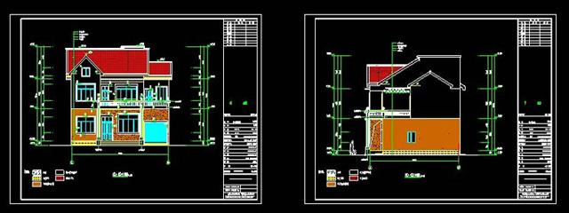 占地100平米二層歐式別墅設計圖，溫馨又美觀，造價20萬