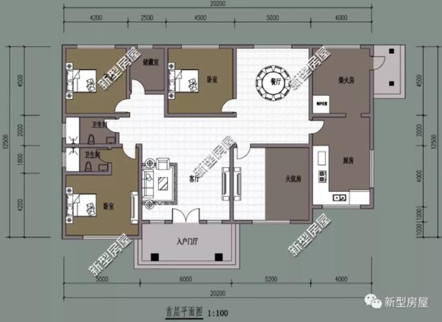 10來萬蓋一平層自建房，經濟實惠，城里人看了羨慕壞了