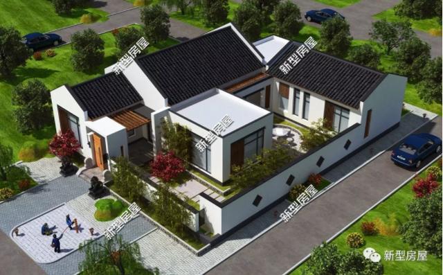 10來萬蓋一平層自建房，經濟實惠，城里人看了羨慕壞了