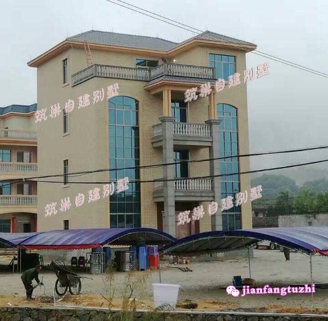 占地137平四層農村自建房，布局方正，40萬就能建起來，秒殺商品房！