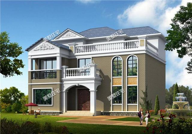 精選3款三層農村別墅設計圖，外觀端莊大方，美到窒息！