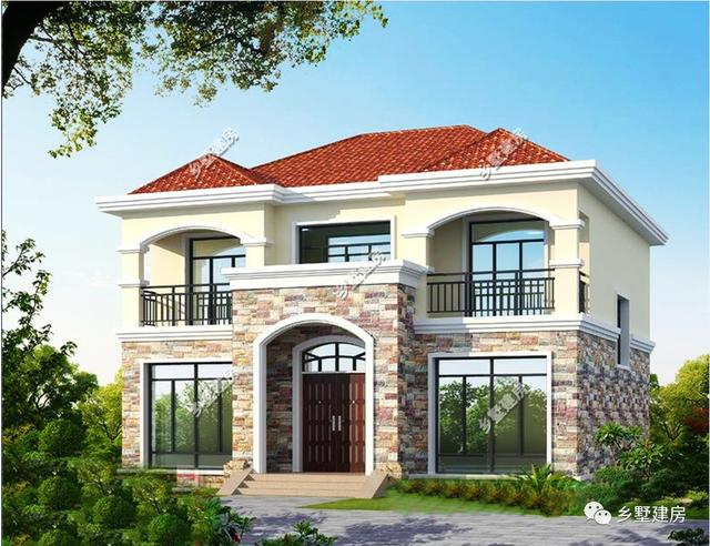 農村建房怎么蓋？下面這兩款雙層別墅告訴你！