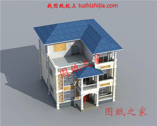 住宅設計公司三層別墅設計圖紙，6套農村自建房設計圖分享給大家！